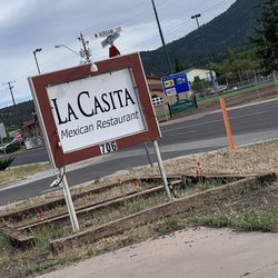 La Casita Restaurant - Front sign.