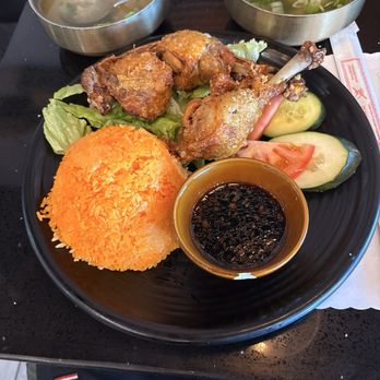 Grandpa's Kitchen - Grill Bar 168 - Chicken and 1. GRANDPA'S DRY RICE NOODLE - Vietnamese Near Me - Garden Grove, California