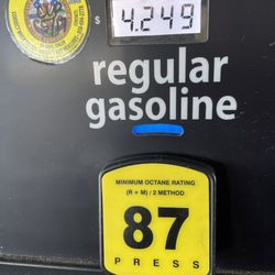 Costco Gas - 2.12.24 Gas up $.15 from $2.09/gallon