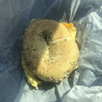 Bodo's Bagels - Egg Bagel with Bacon - Bagels Near Me - Charlottesville, Virginia