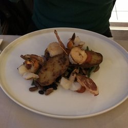 Zinnober - Shrimp and scallops