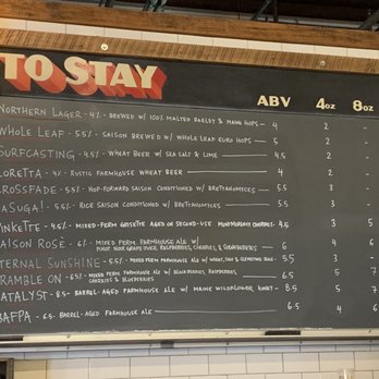 Oxbow Blending & Bottling - What (was) on tap back in early July 2021. - Breweries Near Me - Portland, Maine