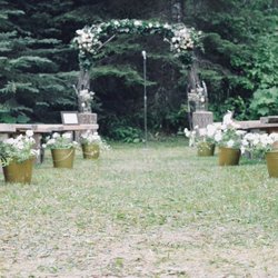 Hillside Lodge and Chalets - Wedding at Hillside Lodge - Ceremony Location