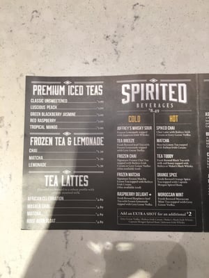 Menu photo 3 Tea Traders Cafe by Joffrey's Lake Buena Vista, FL Menu photo 3 Tea Traders Cafe by Joffrey's Lake Buena Vista, FL