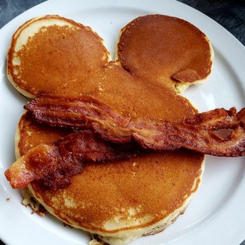 Wings Cafe - Kids Pancake & Bacon. These 2 items are part of 3 for $5.99 breakfast. Apple juice was the other item. - Diners Near Me - Fullerton, California Wings Cafe - Kids Pancake & Bacon. These 2 items are part of 3 for $5.99 breakfast. Apple juice was the other item. - Diners Near Me - Fullerton, California