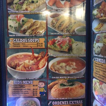 Mariscos Las Islitas - Menu - Mexican Near Me - Bakersfield, California