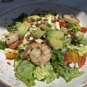 Shutters On The Beach - Cob salad: over 30 dollars with tiny shrimp - Hotels Near Me - Santa Monica, California Shutters On The Beach - Cob salad: over 30 dollars with tiny shrimp - Hotels Near Me - Santa Monica, California
