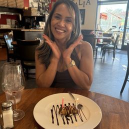 Joey hooked me up with a fried cannoli for my birthday and fried dough with Nutella Joey hooked me up with a fried cannoli for my birthday and fried dough with Nutella