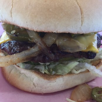 Olive Burger - Jalapeño burger - I wouldn't order it again - Burgers Near Me - Plano, Texas Olive Burger - Jalapeño burger - I wouldn't order it again - Burgers Near Me - Plano, Texas