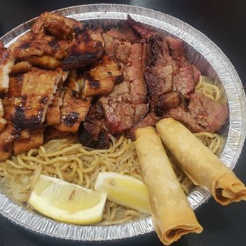 Smokin' Sammich - Smoked brisket bowl, added grilled pork belly. Egg rolls with shredded pork are awesome too! - Smokehouse Near Me - Las Vegas, Nevada Smokin' Sammich - Smoked brisket bowl, added grilled pork belly. Egg rolls with shredded pork are awesome too! - Smokehouse Near Me - Las Vegas, Nevada