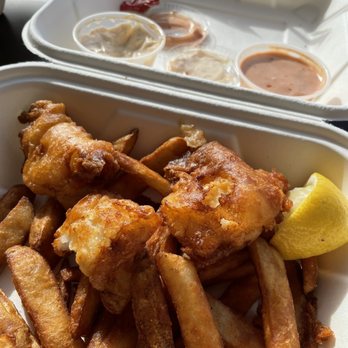 The Sticks - Cod fish & chips - Fish & Chips Near Me - Depoe Bay, Oregon