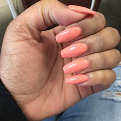 Nails by Tracy - My medium shaped coffin nails.