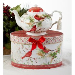 Woman's Cave - Porcelain Tea Pot