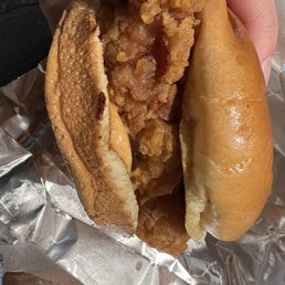 Spicy Chicken Sandwich Spicy Chicken Sandwich