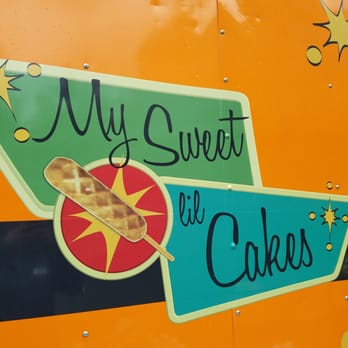 My Sweet Lil Cakes - Throwback to the 1950's with their logo and attire! - Desserts Near Me My Sweet Lil Cakes - Throwback to the 1950's with their logo and attire! - Desserts Near Me
