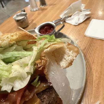 Coyote Grille - Under cooked onion ring.. powdery - American Near Me - Lemoore, California Coyote Grille - Under cooked onion ring.. powdery - American Near Me - Lemoore, California