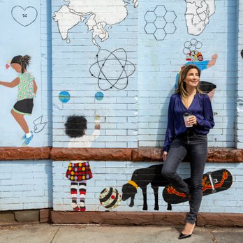 Ronit Abraham - COMPASS - Crown Heights mural - Real Estate Agents Near Me - Brooklyn, New York Ronit Abraham - COMPASS - Crown Heights mural - Real Estate Agents Near Me - Brooklyn, New York