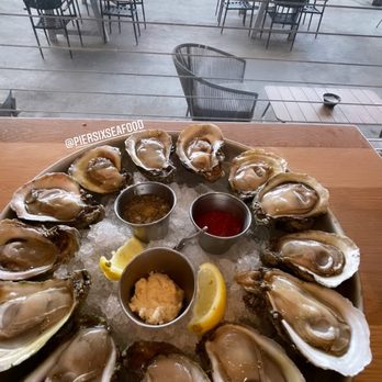 Pier 6 - Raw dozen oysters. Sooo good - Seafood Near Me - San Leon, Texas Pier 6 - Raw dozen oysters. Sooo good - Seafood Near Me - San Leon, Texas