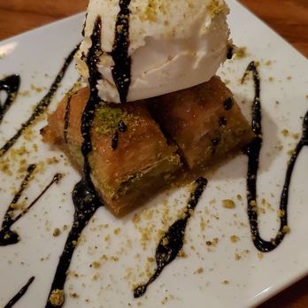 Kismet Mediterranean Grill - Pistachio baklava - Mediterranean Near Me - Albany, New York Kismet Mediterranean Grill - Pistachio baklava - Mediterranean Near Me - Albany, New York