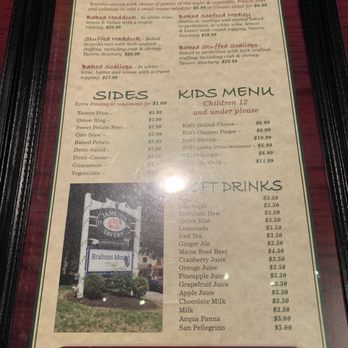 Jameson Tavern Restaurant - Menu - Seafood Near Me - Freeport, Maine