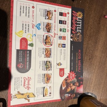 Big Whiskey’s - Menu as of 3/27/26 - American Near Me - Hoover, Alabama