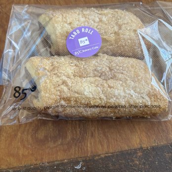 85°C Bakery Cafe-Fremont - Taro Roll - Bakeries Near Me - Fremont, California 85°C Bakery Cafe-Fremont - Taro Roll - Bakeries Near Me - Fremont, California