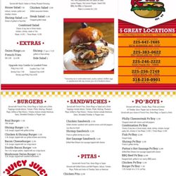 Roul's Deli - Menu