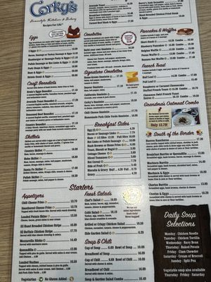 Menu photo 8 Corky's Kitchen & Bakery Highland, CA Menu photo 8 Corky's Kitchen & Bakery Highland, CA