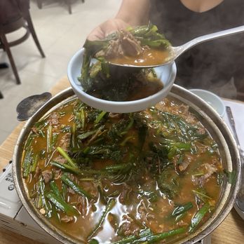 Mirak - Goat stew for two - Korean Near Me - Los Angeles, California Mirak - Goat stew for two - Korean Near Me - Los Angeles, California