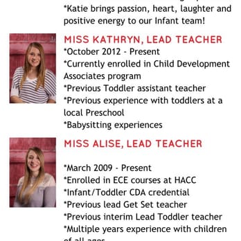 The Goddard School of Mechanicsburg - Print screen of their website stating "credentials" of their "teachers" yet owner states otherwise: misleading! - Child Care & Day Care Near Me - Mechanicsburg, Pennsylvania The Goddard School of Mechanicsburg - Print screen of their website stating "credentials" of their "teachers" yet owner states otherwise: misleading! - Child Care & Day Care Near Me - Mechanicsburg, Pennsylvania