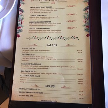 Restaurante Caesar's - Menu items - Salad Near Me - Tijuana, BCN