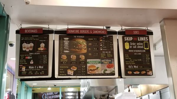 Menu photo 2 Fatburger Sherman Oaks, CA Menu photo 2 Fatburger Sherman Oaks, CA