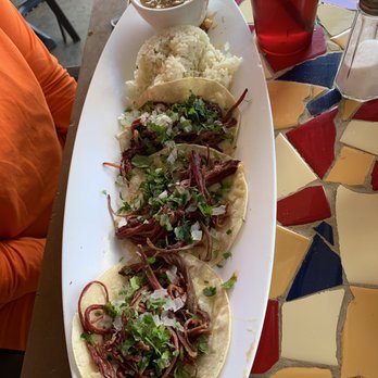 The Purple Frog FW - Brisket tacos are great! - Seafood Near Me - Fort Worth, Texas