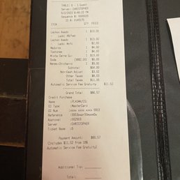 Poor service
