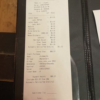 La Bruquena - Poor service - Puerto Rican Near Me - Chicago, Illinois