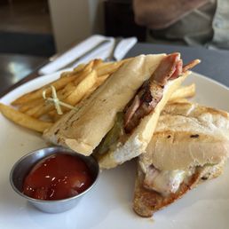 Cuban with fries Cuban with fries