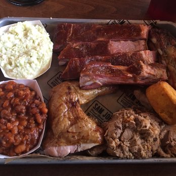 Sam Jones BBQ - Three meats - Barbeque Near Me - Winterville, North Carolina