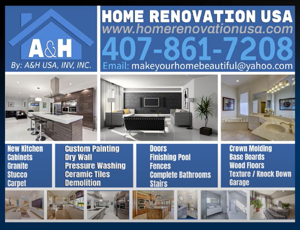 Slide of A&H Home Renovation