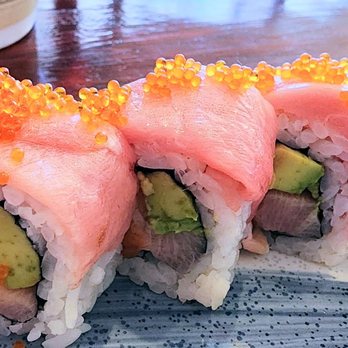 Kuriya Japanese Kitchen - Signature Kuriya Roll, MUST have... decadent! - Sushi Bars Near Me - Albany, California
