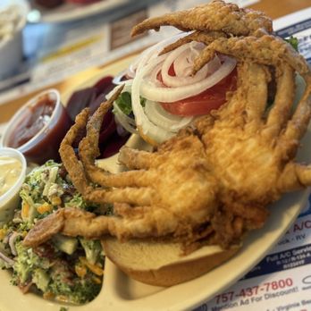 Beach Pub - She Crab Sandwich - American Near Me - Virginia Beach, Virginia