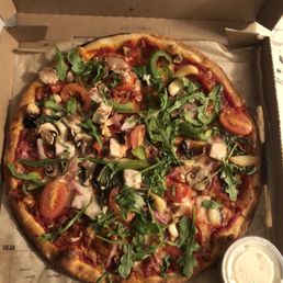 Pizza I ordered was amazing. One set price for all these toppings I was greatly surprised. I will be back ordering again