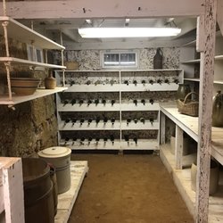 Sterne-Hoya House Museum & Library - Wine cellar. 10 deg cooler