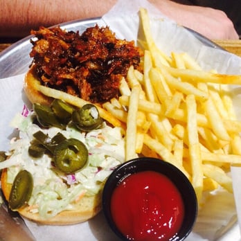 High 5 - BBQ pork sandwich - Laser Tag Near Me - Lakeway, Texas High 5 - BBQ pork sandwich - Laser Tag Near Me - Lakeway, Texas
