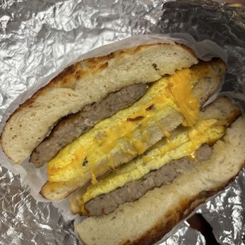 Gables Bagels - Egg on a sandwich that isn't supposed to have egg. - Bagels Near Me - Zionsville, Indiana
