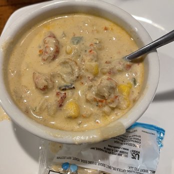 Miller's Waterfront Restaurant - Corn and crawfish soup that was delish - Seafood Near Me - Nags Head, North Carolina Miller's Waterfront Restaurant - Corn and crawfish soup that was delish - Seafood Near Me - Nags Head, North Carolina