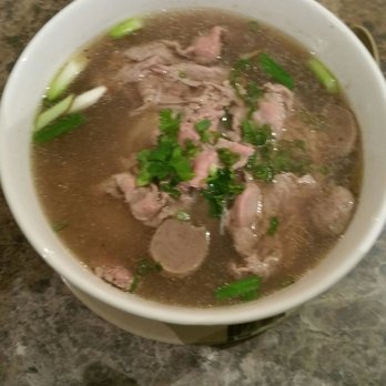 Saigon Vietnamese Kitchen - Beef soup with double noodes. - Vietnamese Near Me - Santa Fe, New Mexico