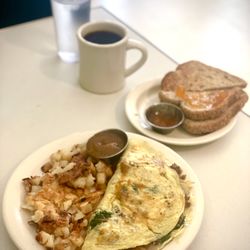 Snug Harbor - Artichoke omelette