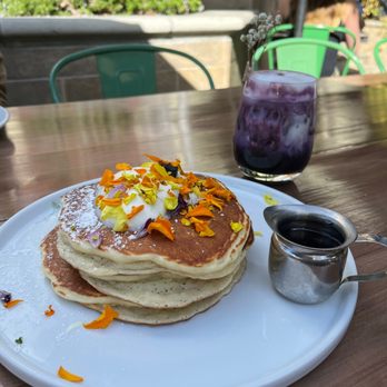 Society Kitchen - Lemon Ricotta Pancakes - New American Near Me - Santa Monica, California Society Kitchen - Lemon Ricotta Pancakes - New American Near Me - Santa Monica, California