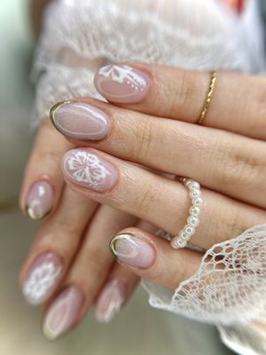 Luminary Manicure - Luminary Nail Extensions offer the perfect blend of beauty and strength, using an innovative builder gel system that instantly adds length while protecting and reinforcing your natural nails. Lightweight, durable, and seamlessly natural, these extensions are designed to grow with your nails, making maintenance easy and stress-free. Whether you're looking for long-lasting elegance or exploring advanced nail care options, this service delivers stunning results you'll love.