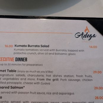 Adega Gaucha - In addition to the Rhodesia, they had a yummy looking burrata salad.. - Brazilian Near Me - Orlando, Florida
